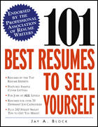101 Best Resumes To Sell Yourself