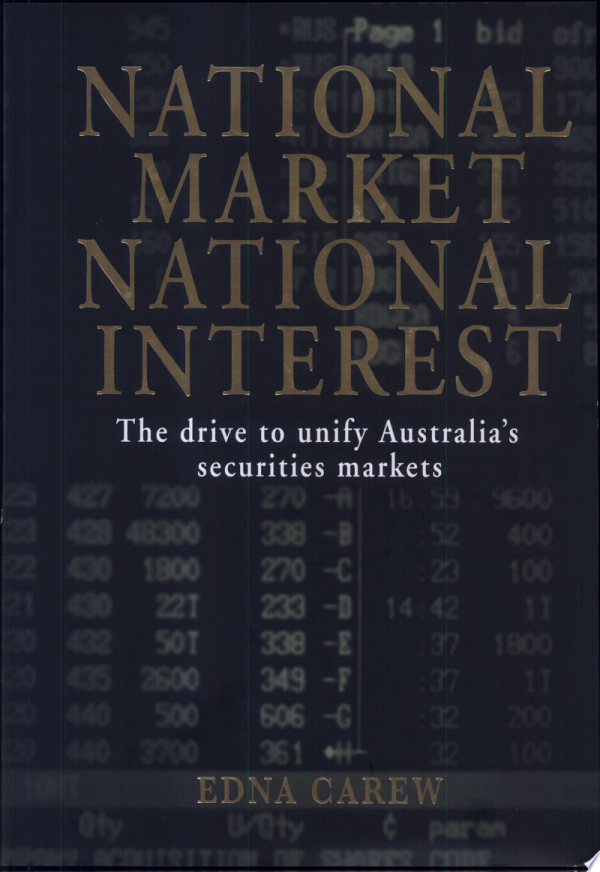 National Market, National Interest